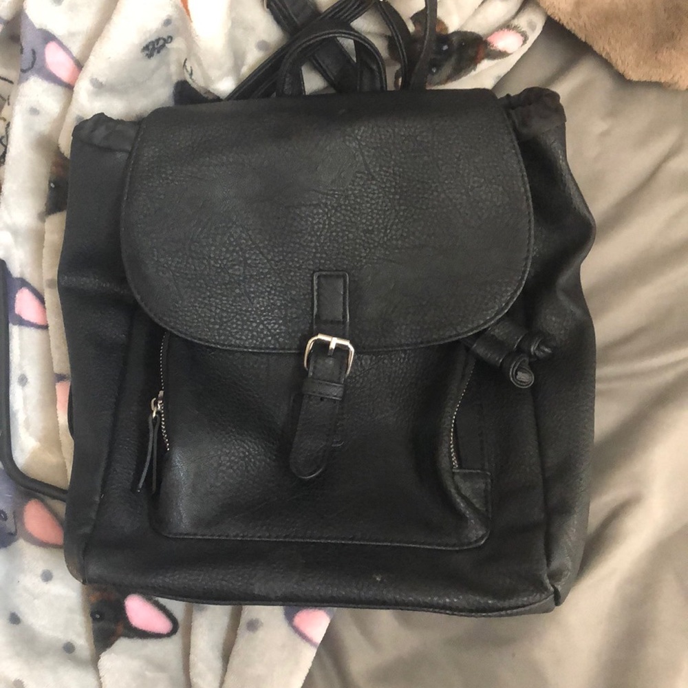 Black backpack